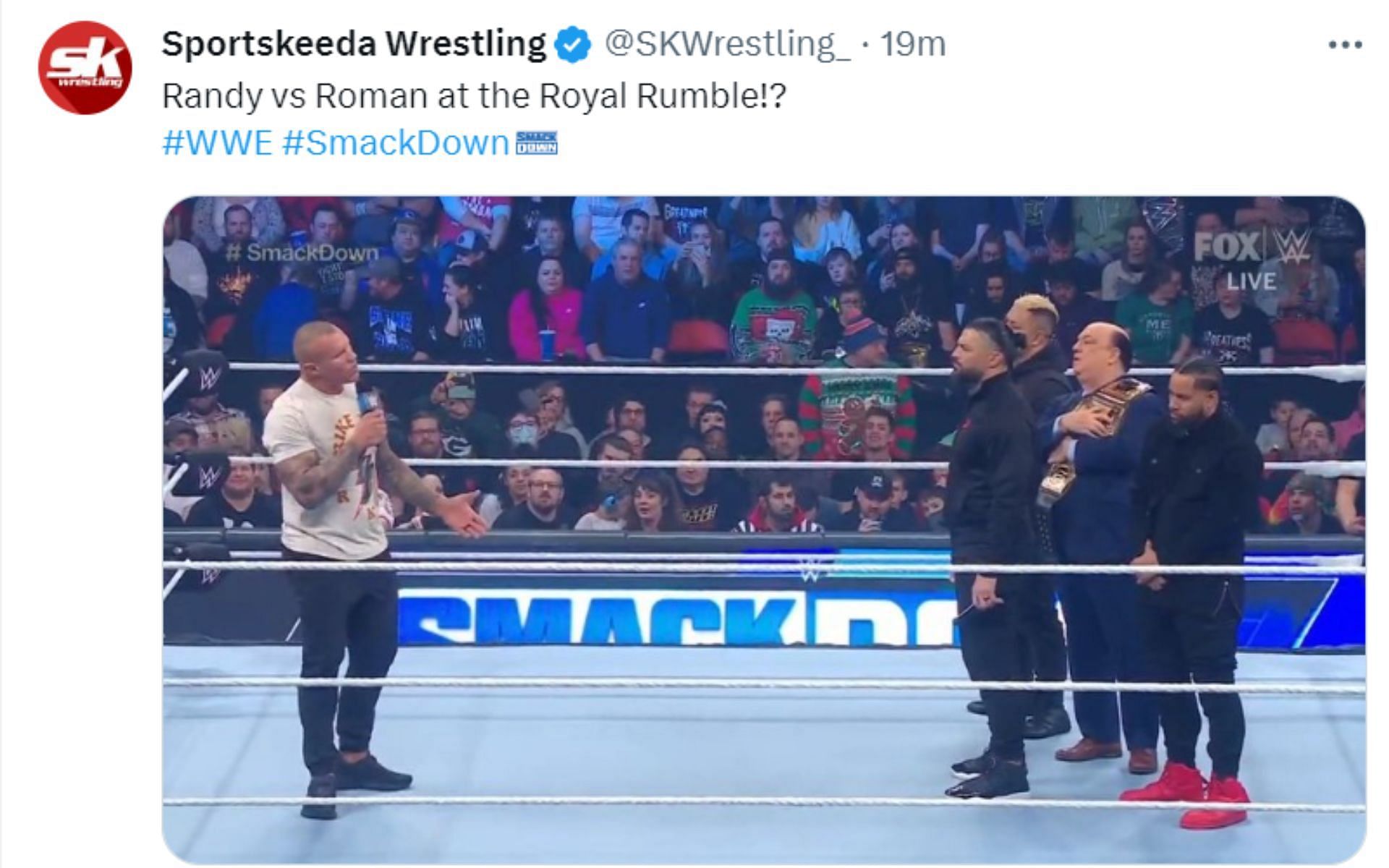 This will be Reigns' fourth title defense in a row at the Royal Rumble